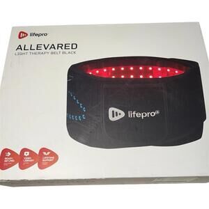 Lifepro Red Light Therapy Belt LP-ALVRD-TRUBLK TRUE BLACK - New / Open Box